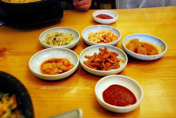 Banchan @ Seoul Tookbegi Korean Restaurant, Melbourne CBD